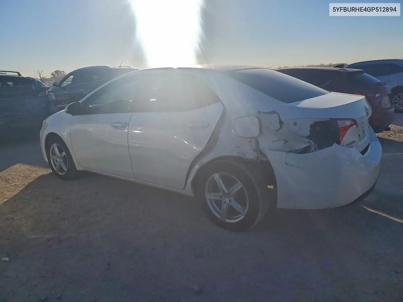 5YFBURHE4GP512894 2016 Toyota Corolla L