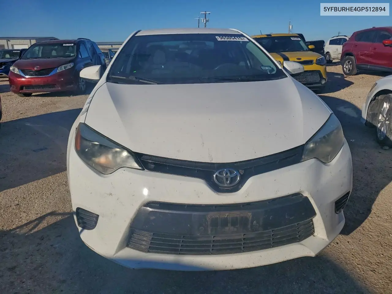 5YFBURHE4GP512894 2016 Toyota Corolla L