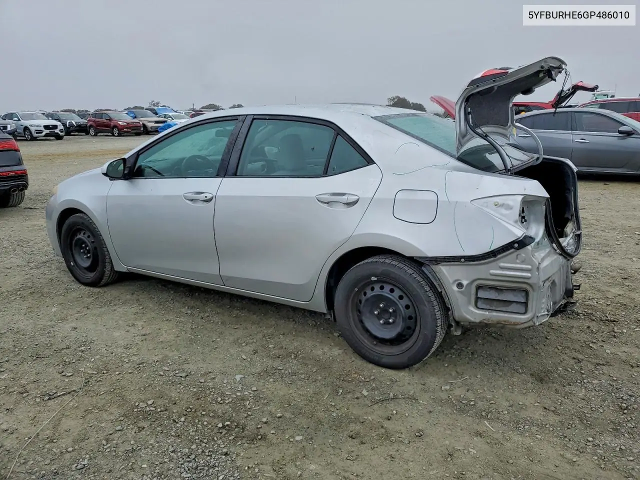 5YFBURHE6GP486010 2016 Toyota Corolla L