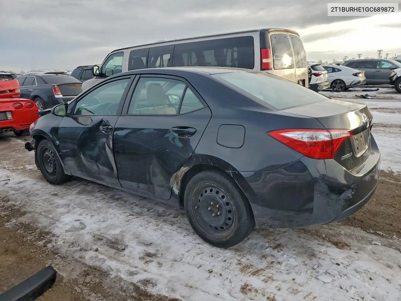 2T1BURHE1GC689872 2016 Toyota Corolla L