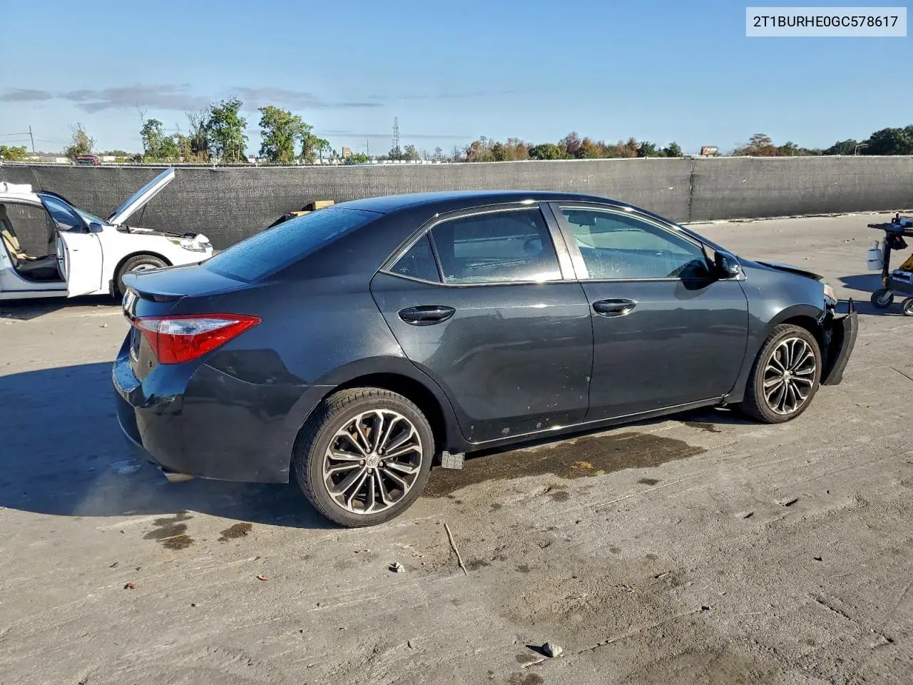 2T1BURHE0GC578617 2016 Toyota Corolla L