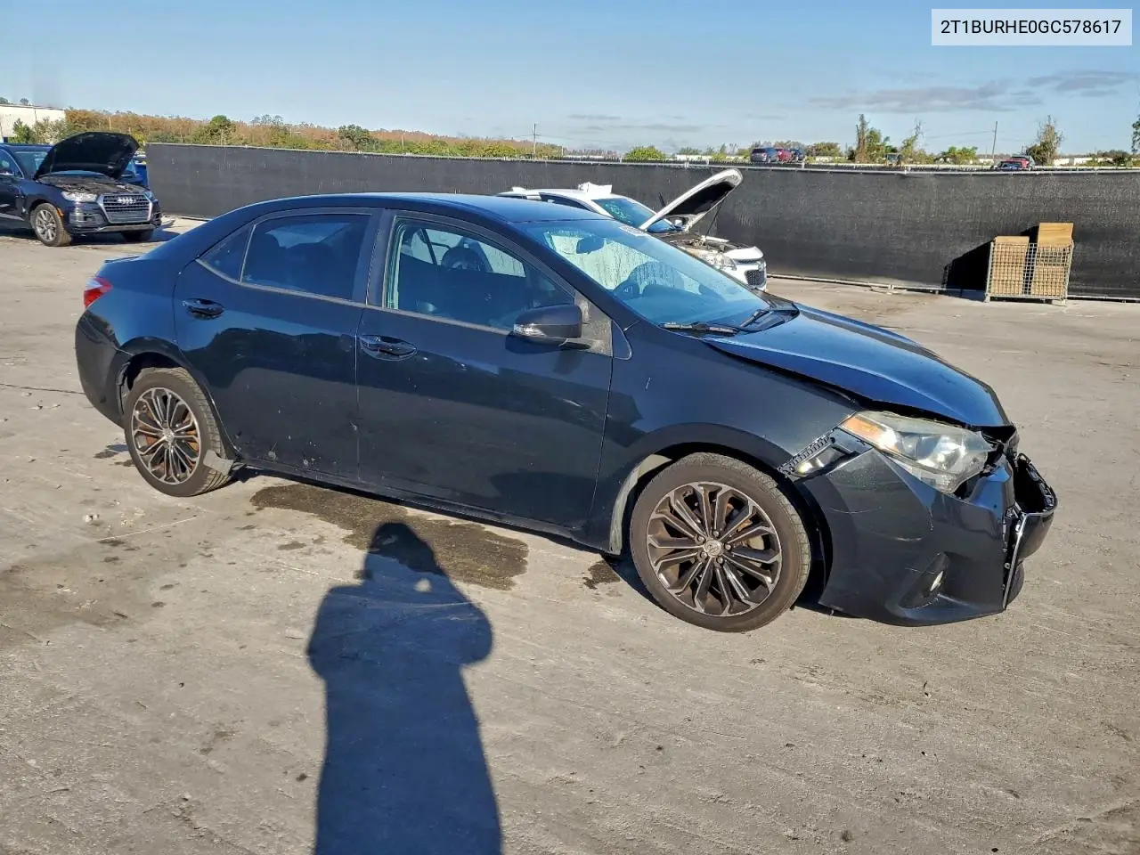 2T1BURHE0GC578617 2016 Toyota Corolla L