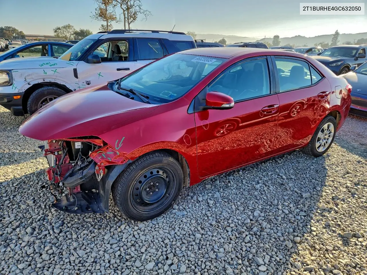 2T1BURHE4GC632050 2016 Toyota Corolla L