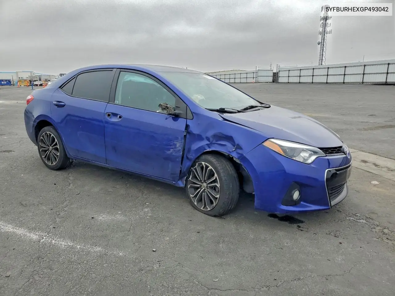 5YFBURHEXGP493042 2016 Toyota Corolla L