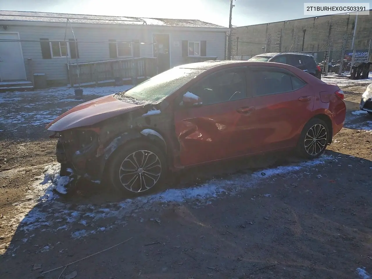 2T1BURHEXGC503391 2016 Toyota Corolla L