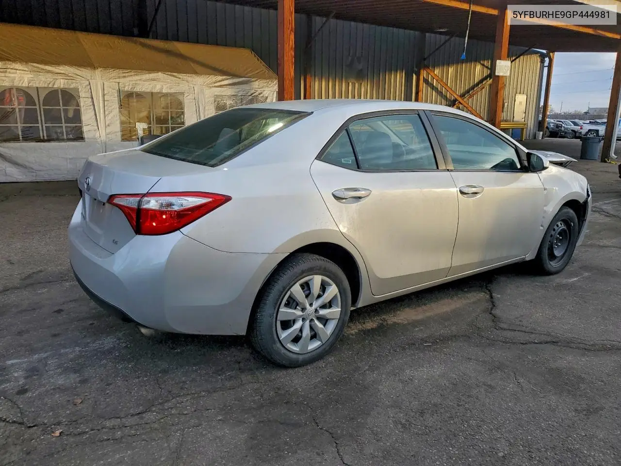 5YFBURHE9GP444981 2016 Toyota Corolla L