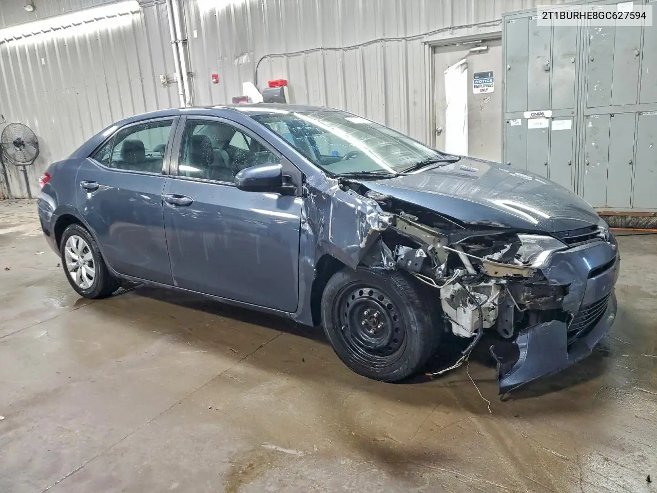 2T1BURHE8GC627594 2016 Toyota Corolla L