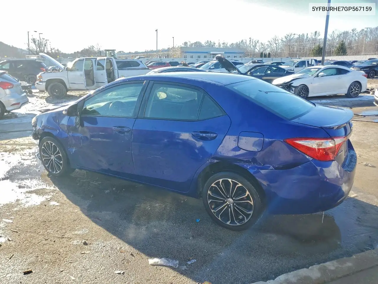 5YFBURHE7GP567159 2016 Toyota Corolla S Plus