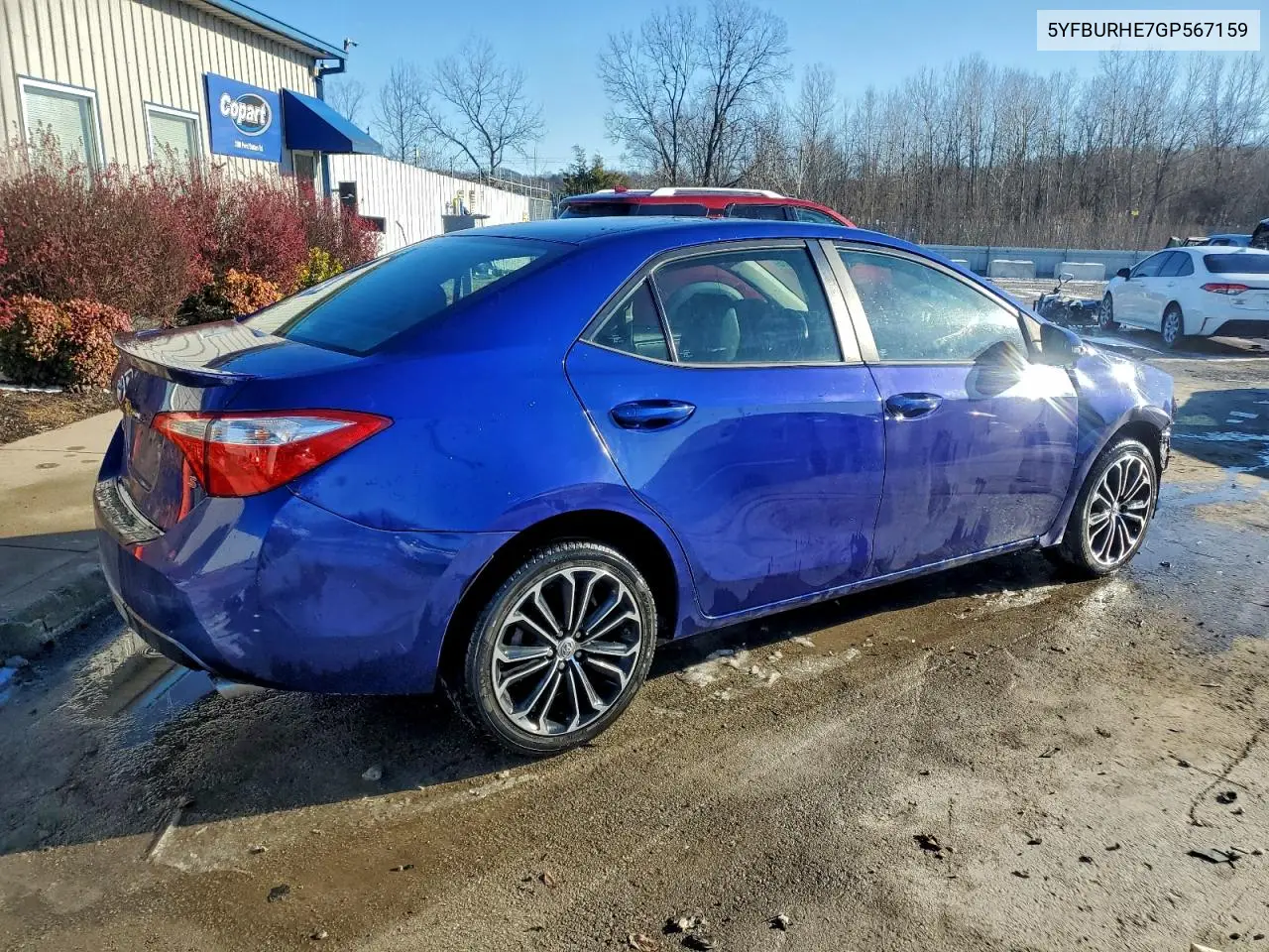 5YFBURHE7GP567159 2016 Toyota Corolla S Plus
