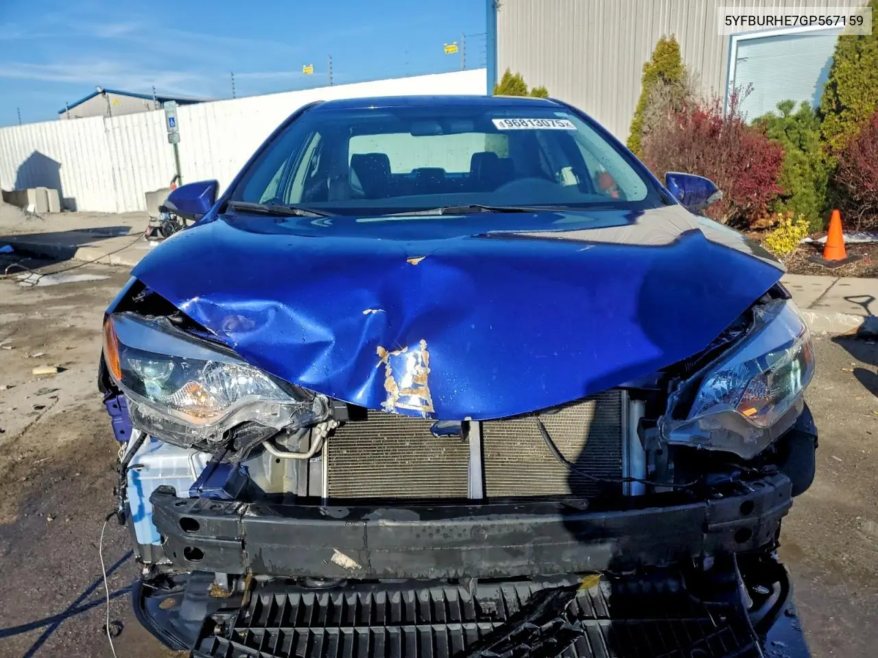 5YFBURHE7GP567159 2016 Toyota Corolla S Plus