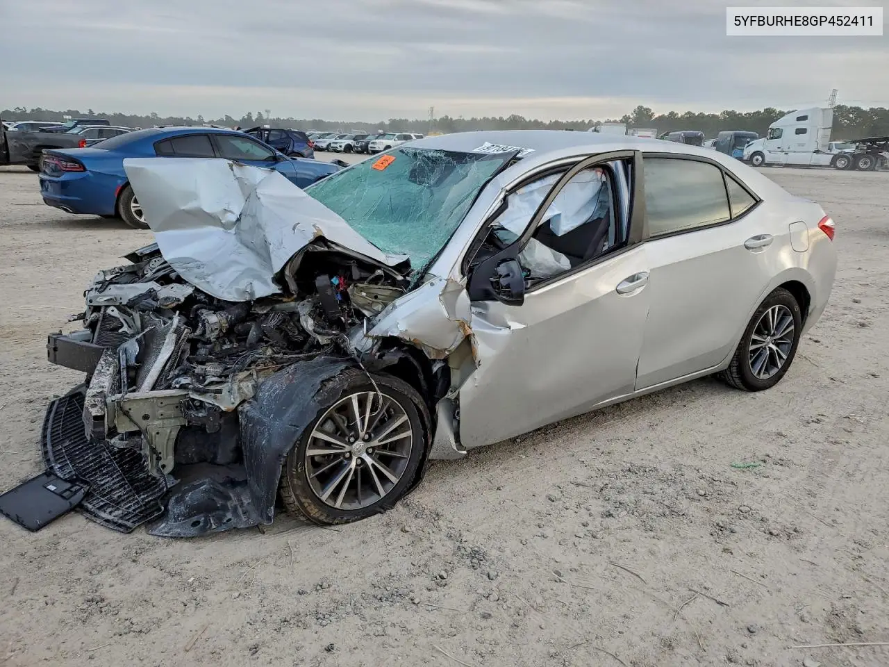5YFBURHE8GP452411 2016 Toyota Corolla L