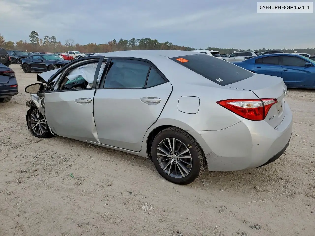 5YFBURHE8GP452411 2016 Toyota Corolla L