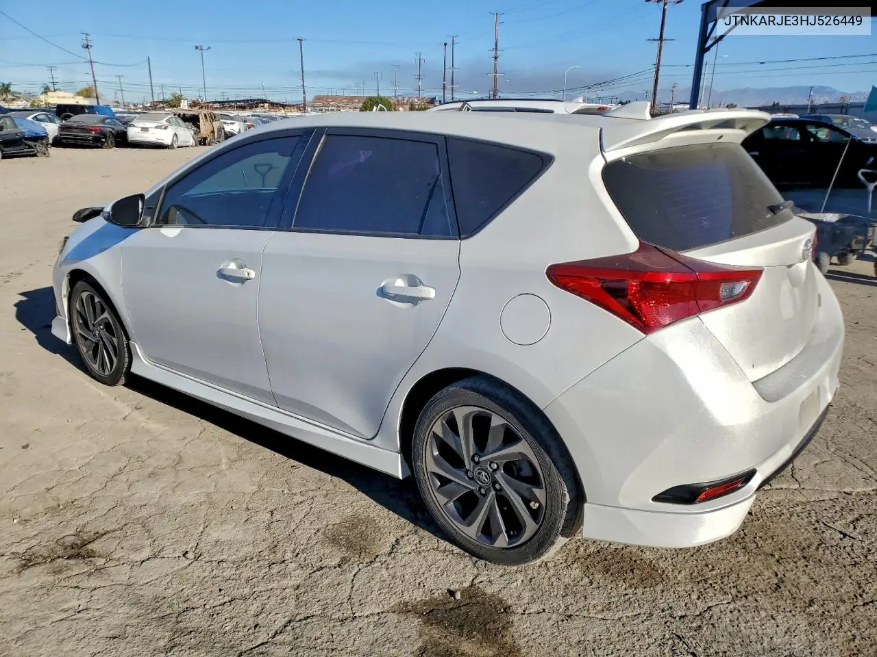 JTNKARJE3HJ526449 2017 Toyota Corolla Im