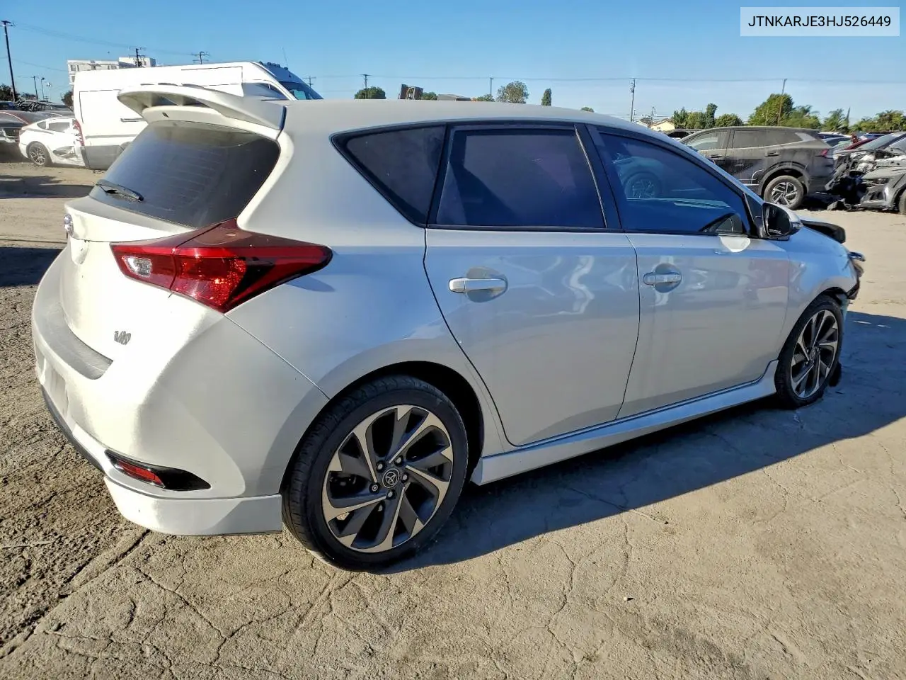 JTNKARJE3HJ526449 2017 Toyota Corolla Im