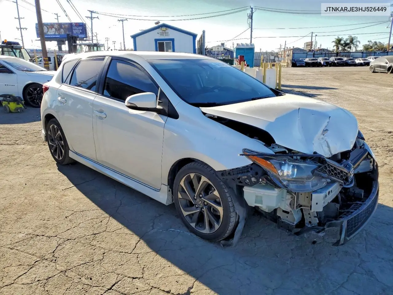 JTNKARJE3HJ526449 2017 Toyota Corolla Im