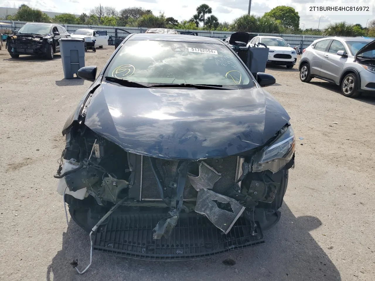 2T1BURHE4HC816972 2017 Toyota Corolla L