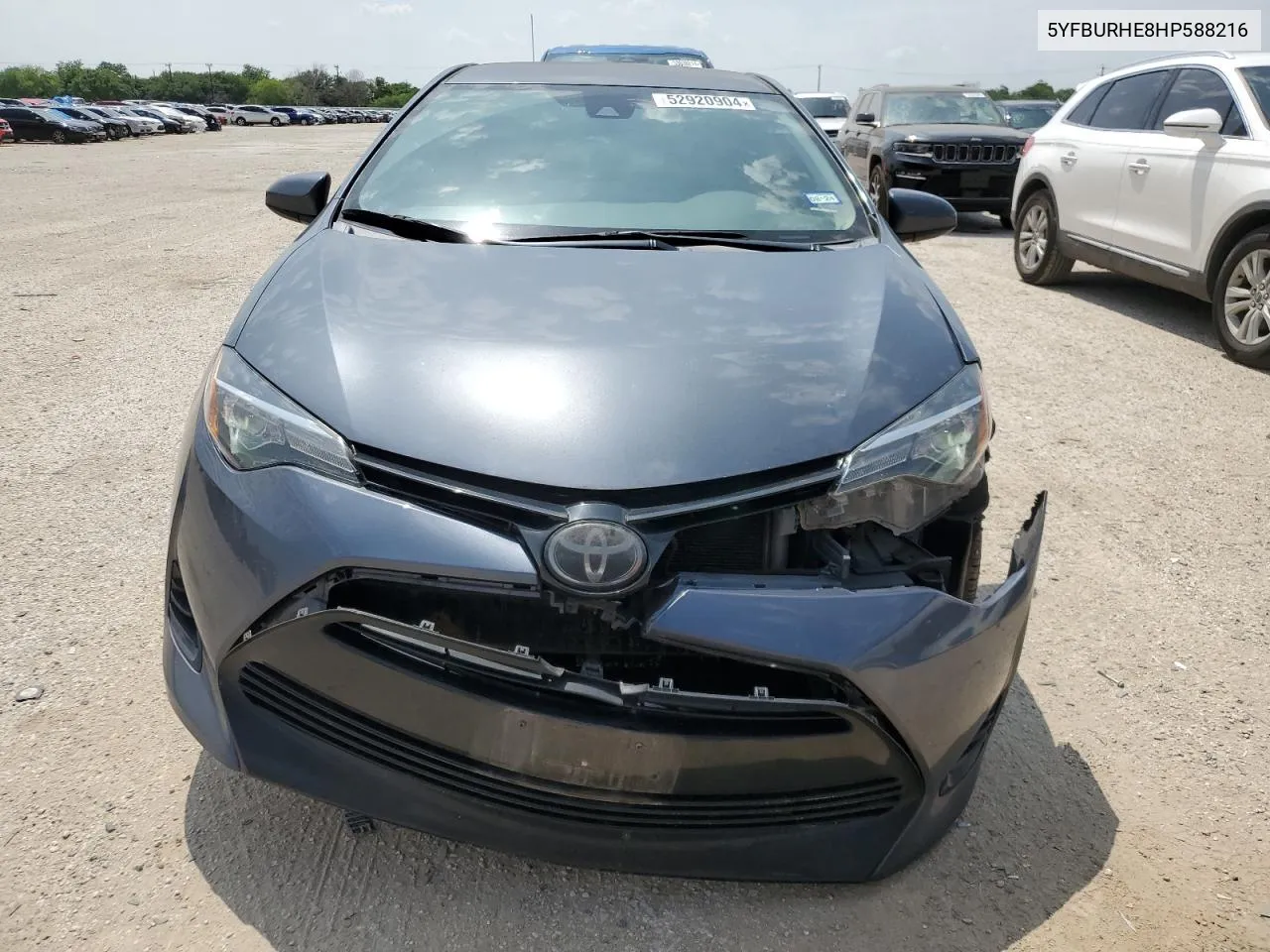 5YFBURHE8HP588216 2017 Toyota Corolla L