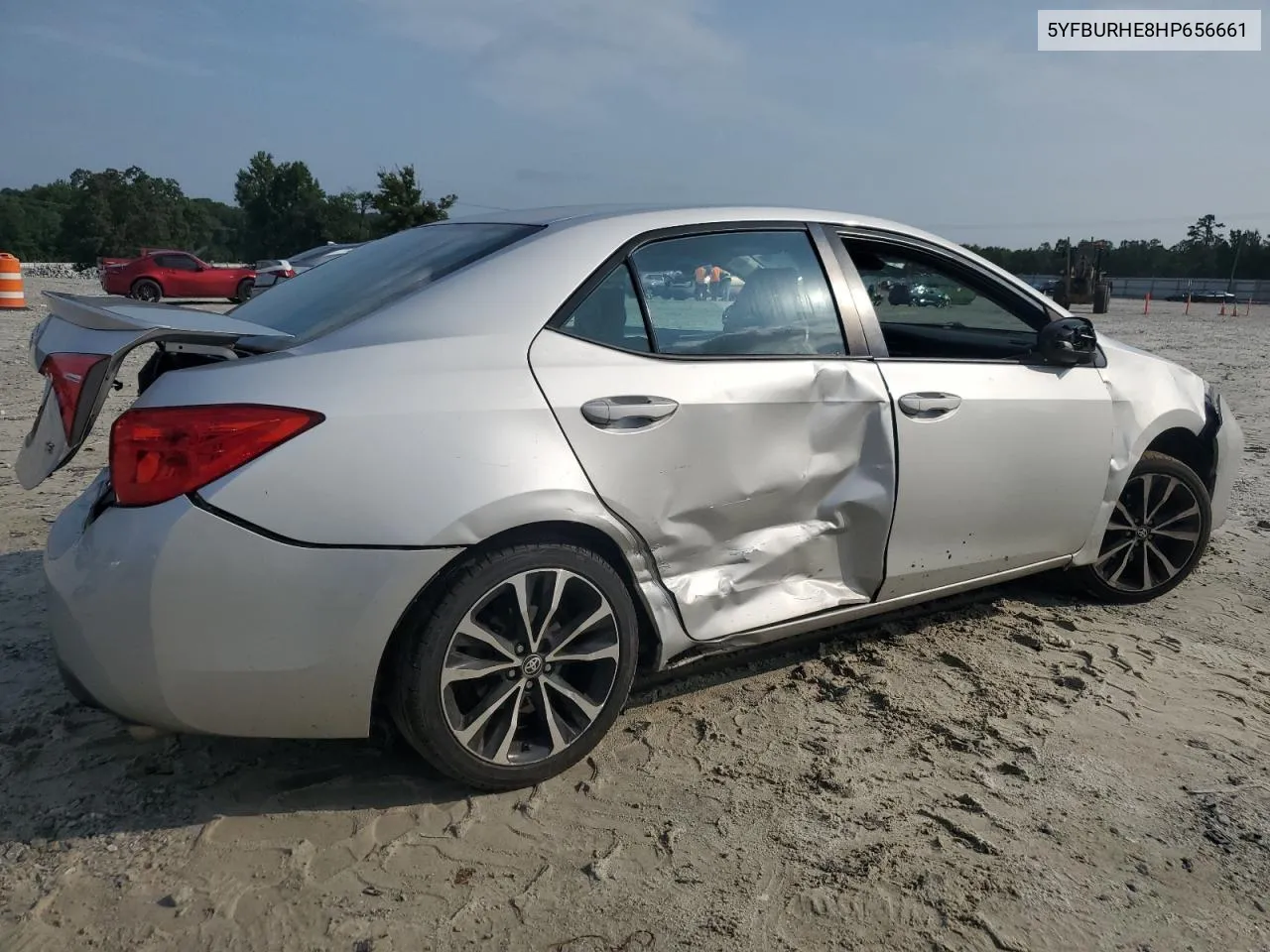 2017 Toyota Corolla L VIN: 5YFBURHE8HP656661 Lot: 65270474