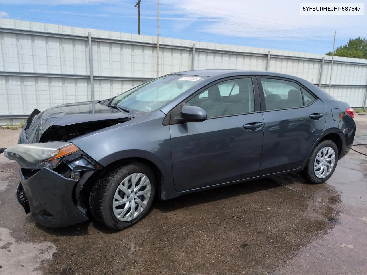 5YFBURHE0HP687547 2017 Toyota Corolla L