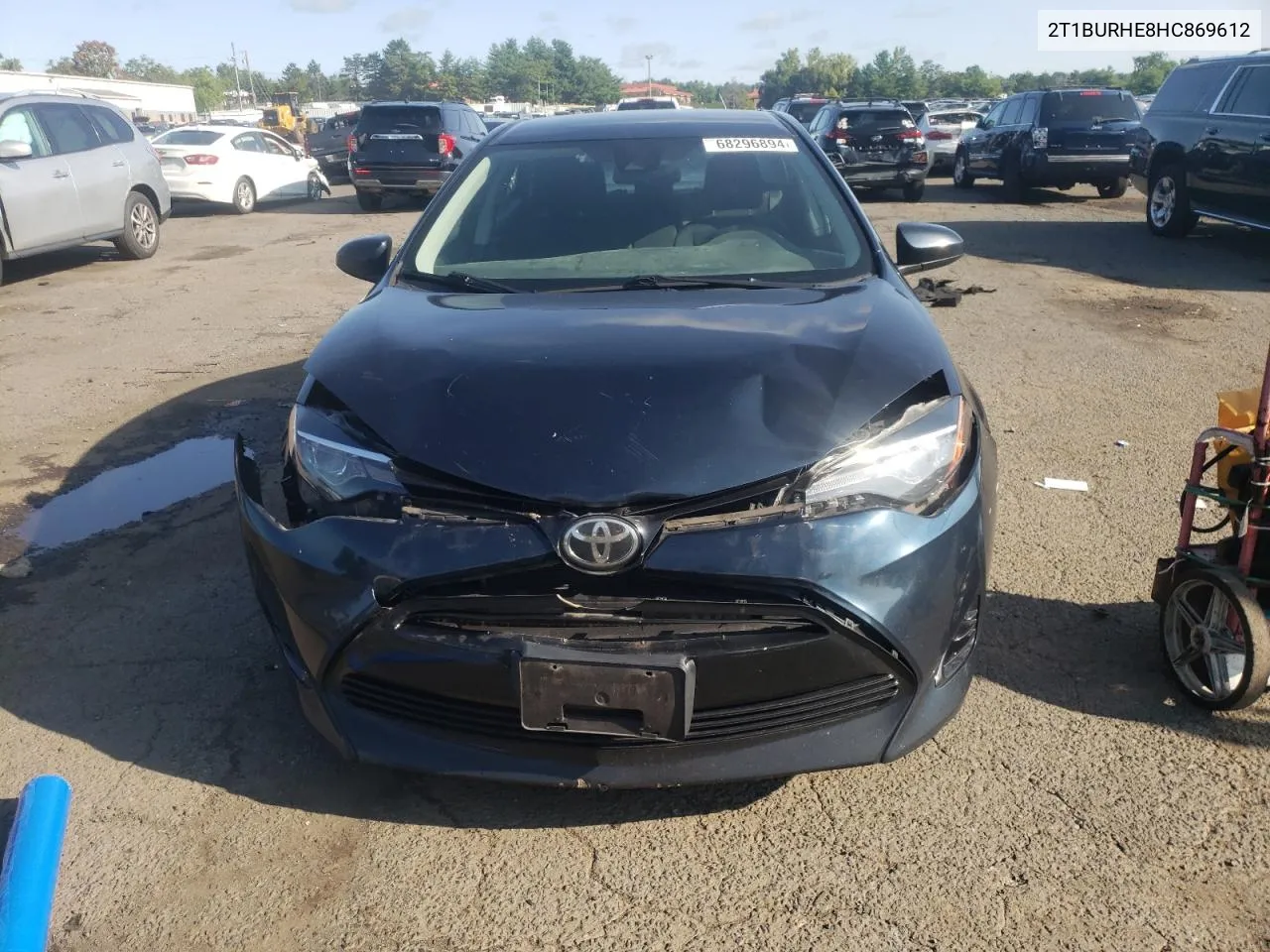 2017 Toyota Corolla L VIN: 2T1BURHE8HC869612 Lot: 68296894