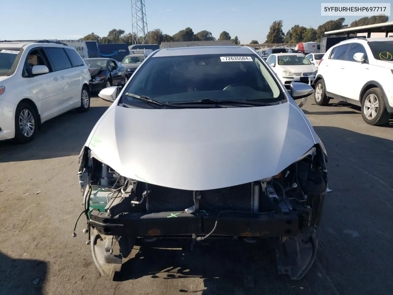 5YFBURHE5HP697717 2017 Toyota Corolla L