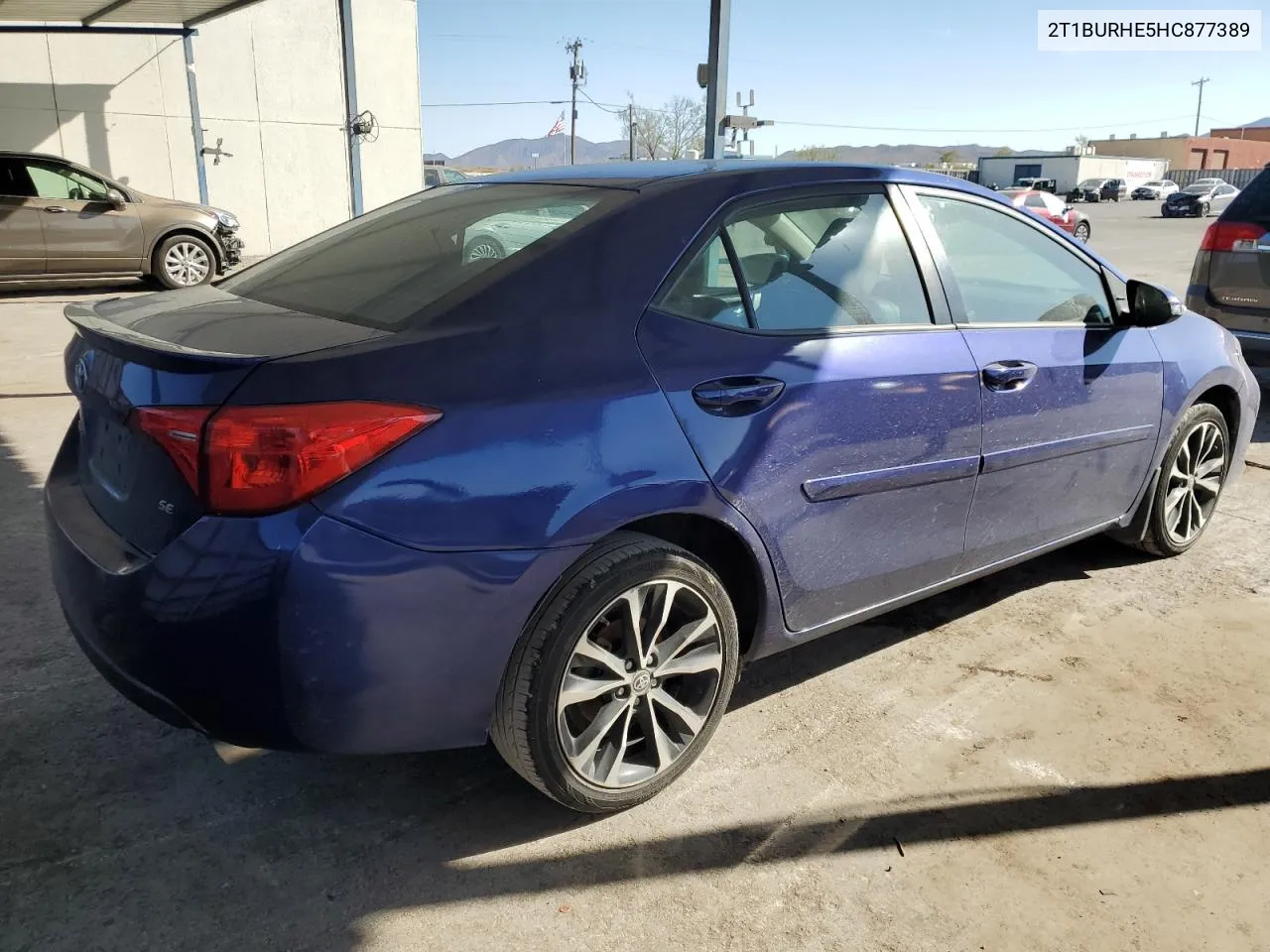 2017 Toyota Corolla L VIN: 2T1BURHE5HC877389 Lot: 72684824