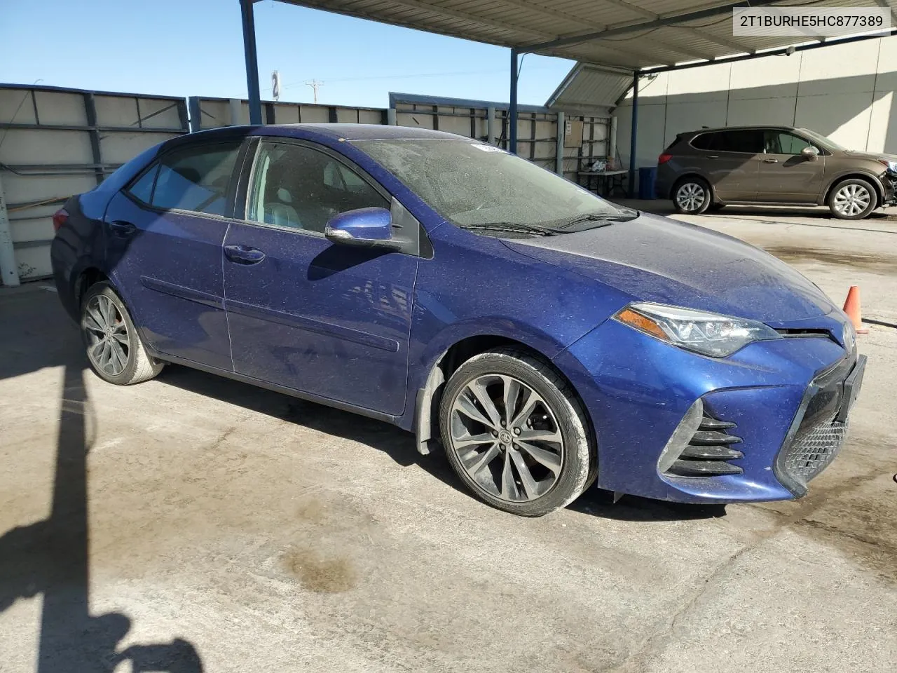 2017 Toyota Corolla L VIN: 2T1BURHE5HC877389 Lot: 72684824