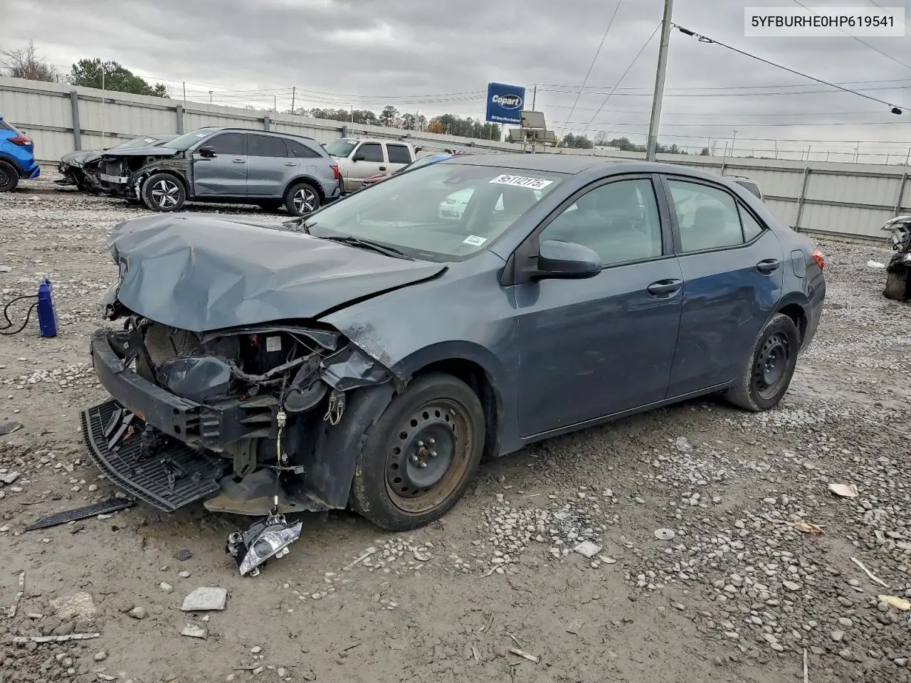 5YFBURHE0HP619541 2017 Toyota Corolla L