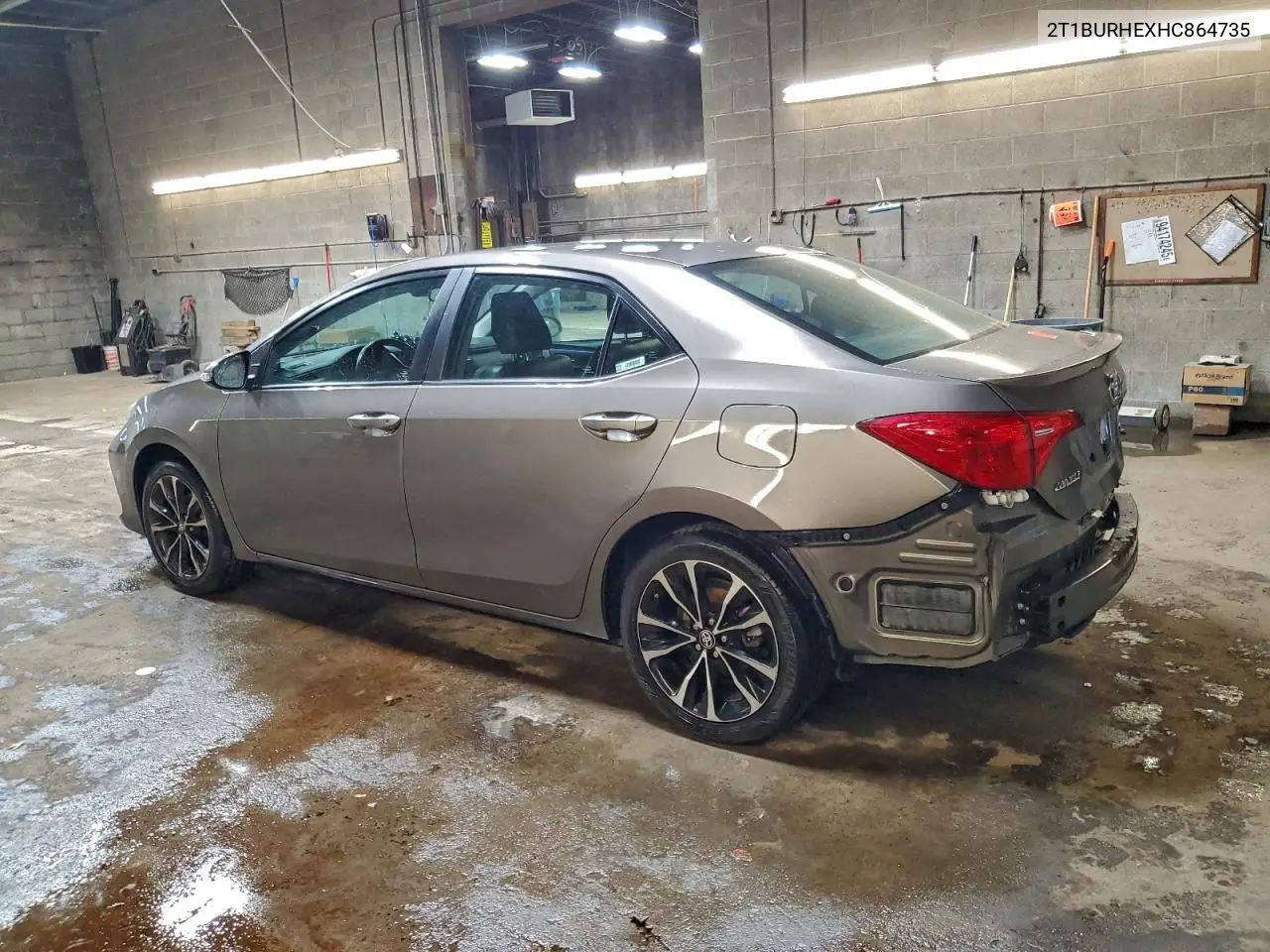 2T1BURHEXHC864735 2017 Toyota Corolla L