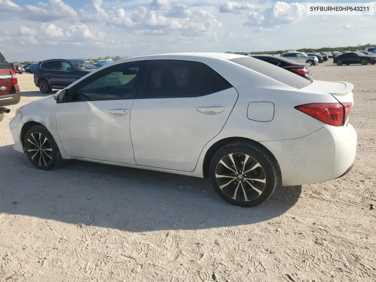 5YFBURHE0HP643211 2017 Toyota Corolla L