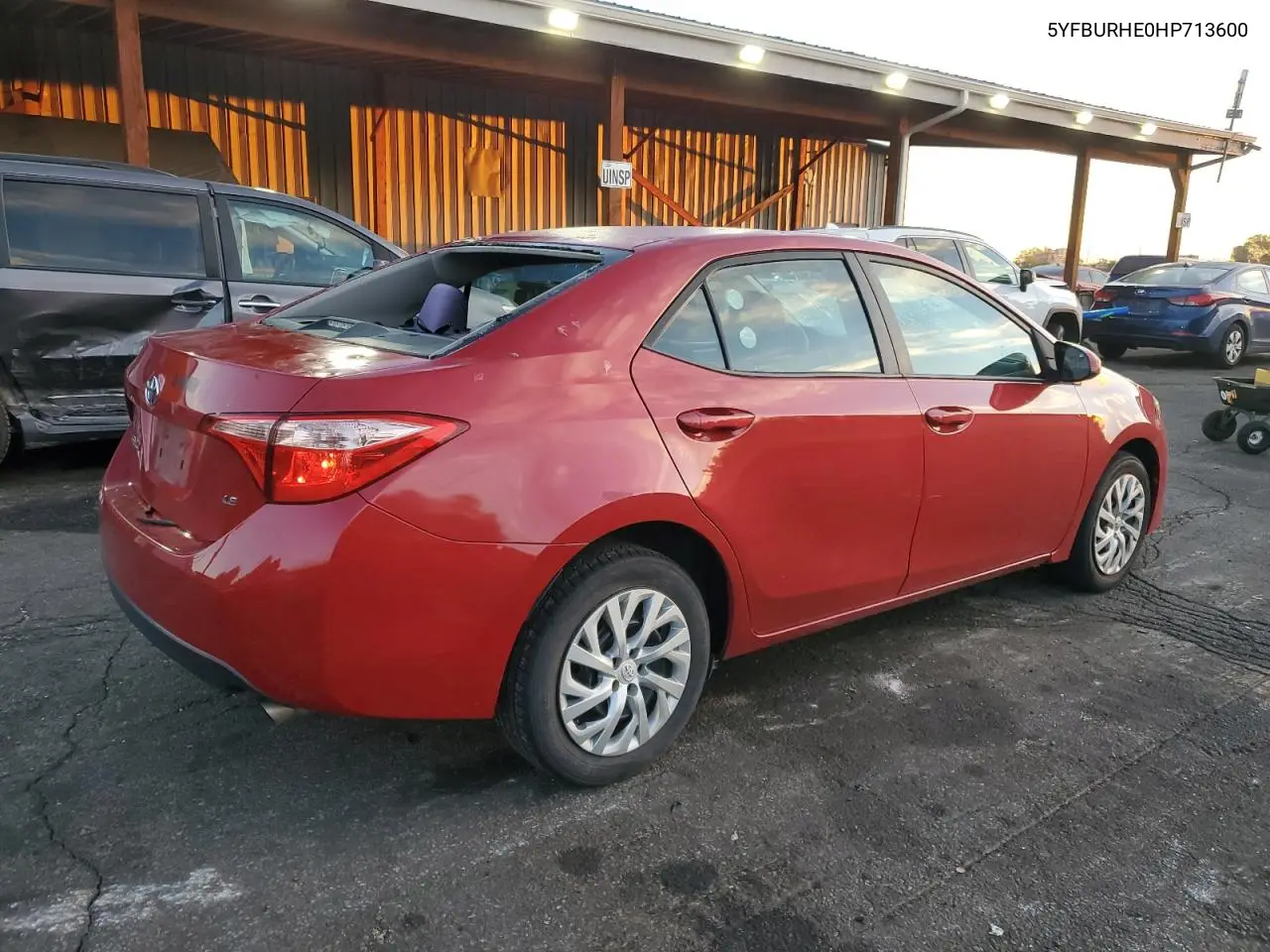 5YFBURHE0HP713600 2017 Toyota Corolla L