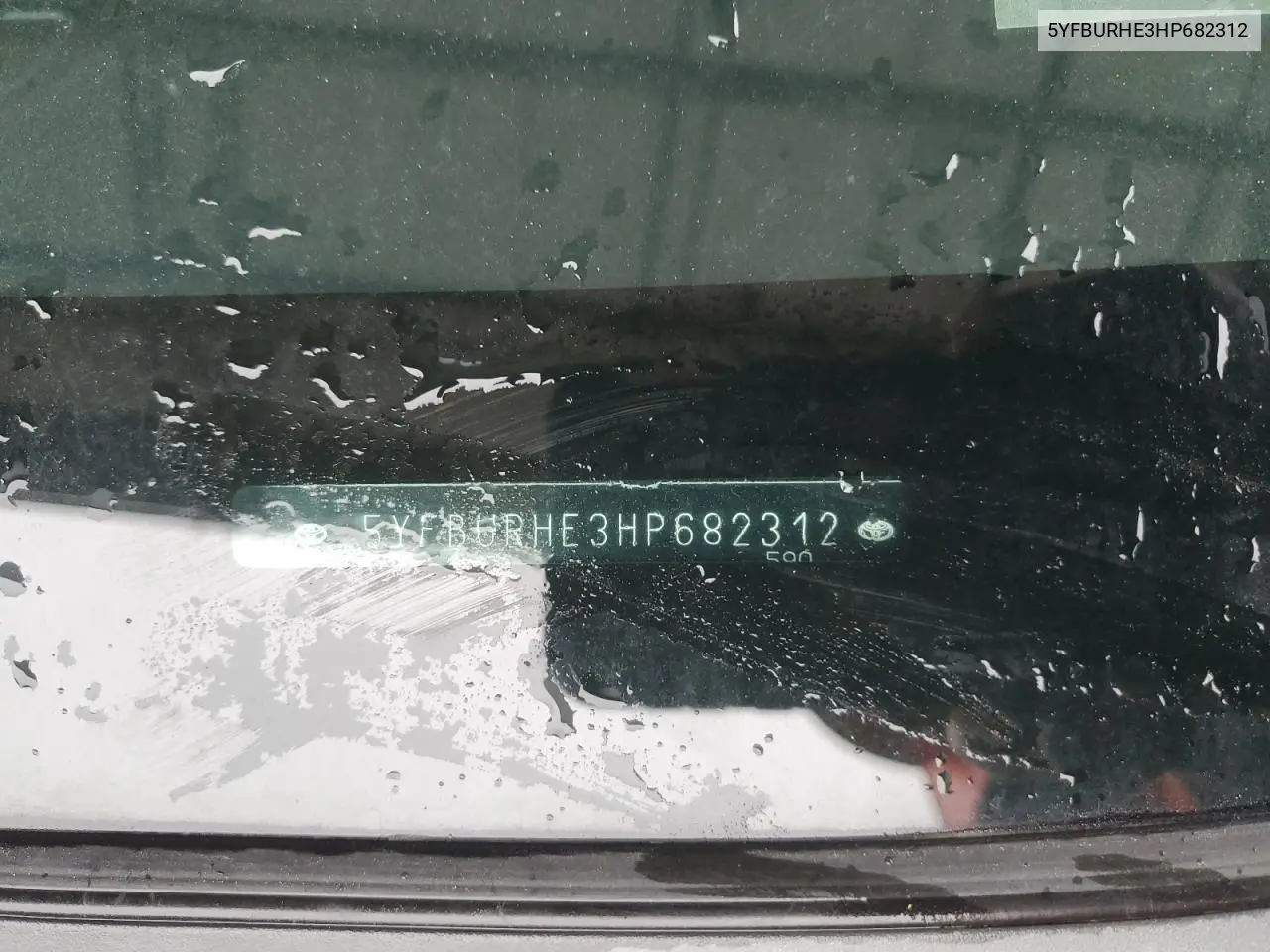 5YFBURHE3HP682312 2017 Toyota Corolla L