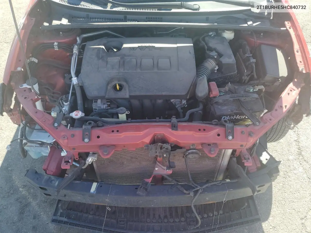 2T1BURHE5HC840732 2017 Toyota Corolla L