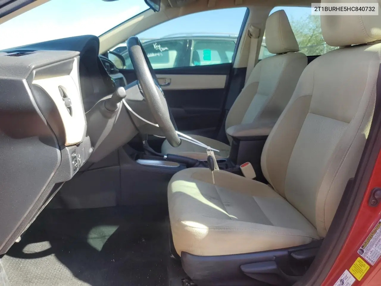 2T1BURHE5HC840732 2017 Toyota Corolla L