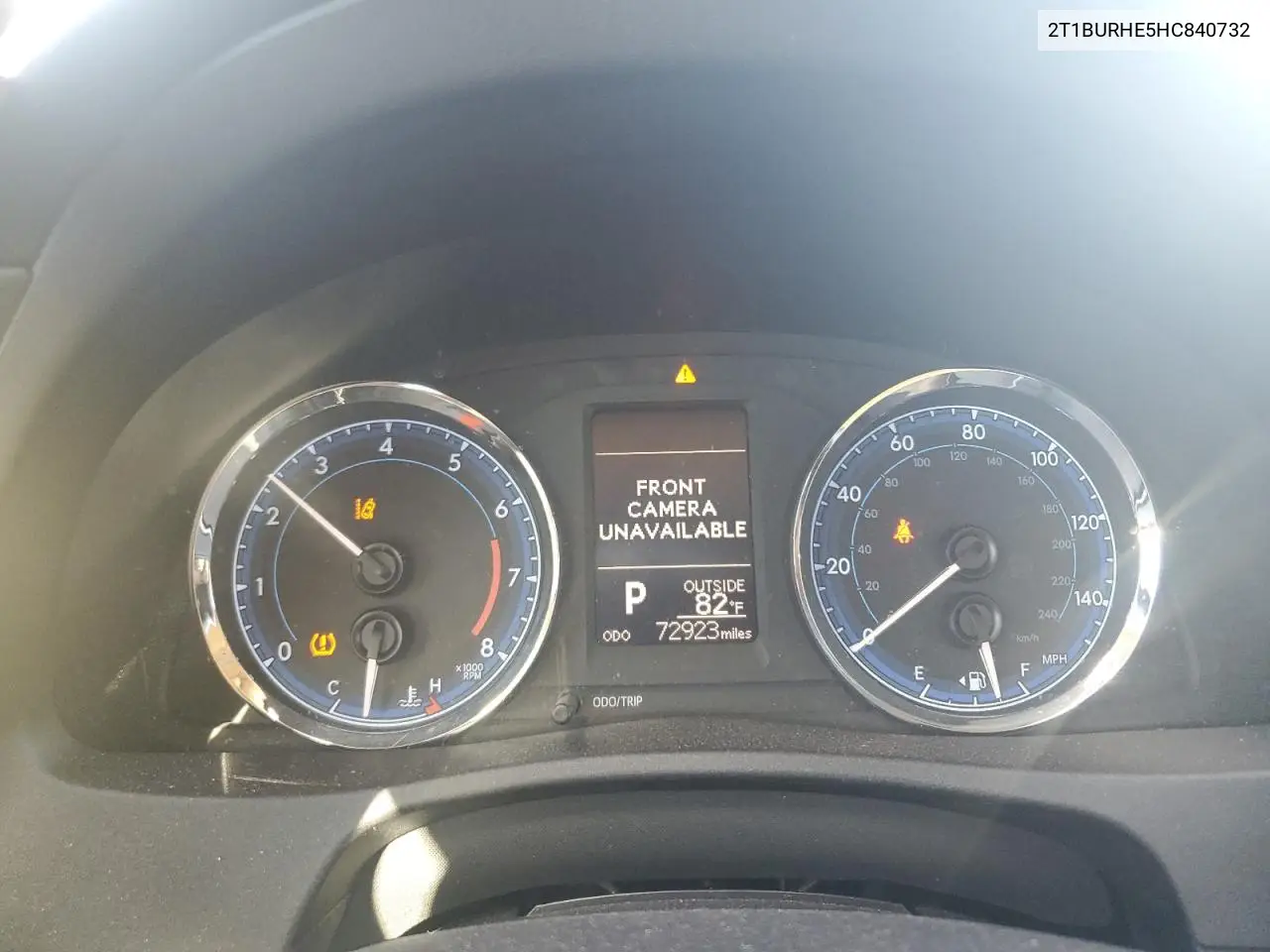 2T1BURHE5HC840732 2017 Toyota Corolla L