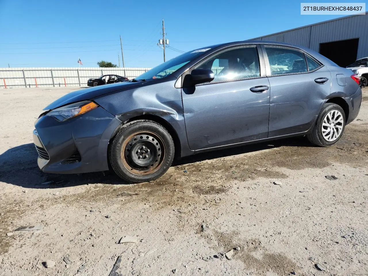 2T1BURHEXHC848437 2017 Toyota Corolla L