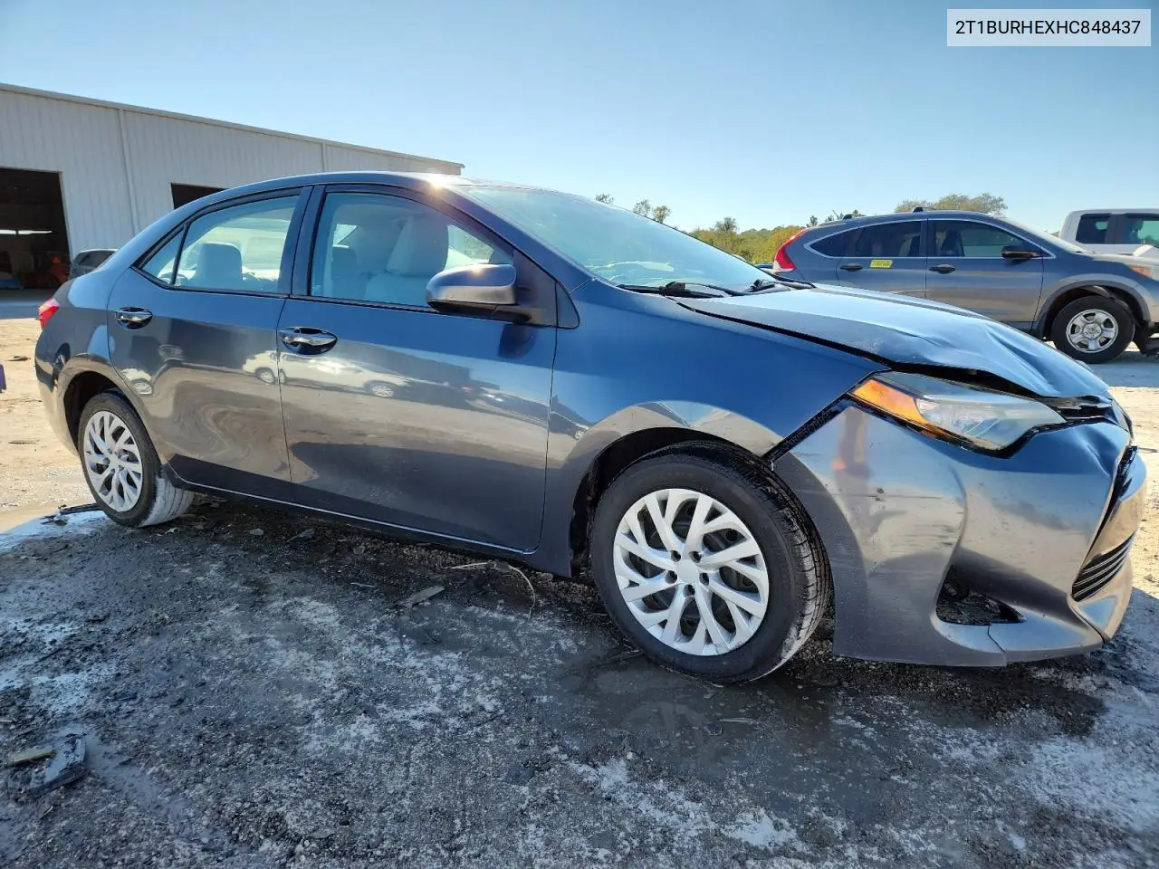 2T1BURHEXHC848437 2017 Toyota Corolla L