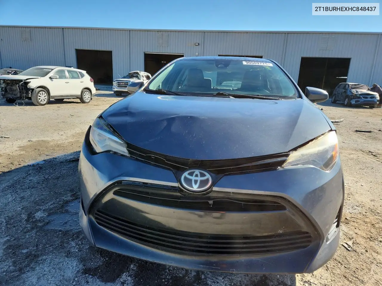 2T1BURHEXHC848437 2017 Toyota Corolla L