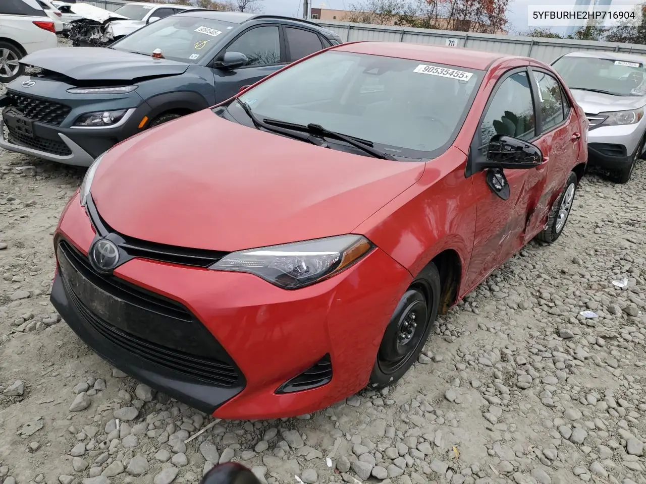 5YFBURHE2HP716904 2017 Toyota Corolla L
