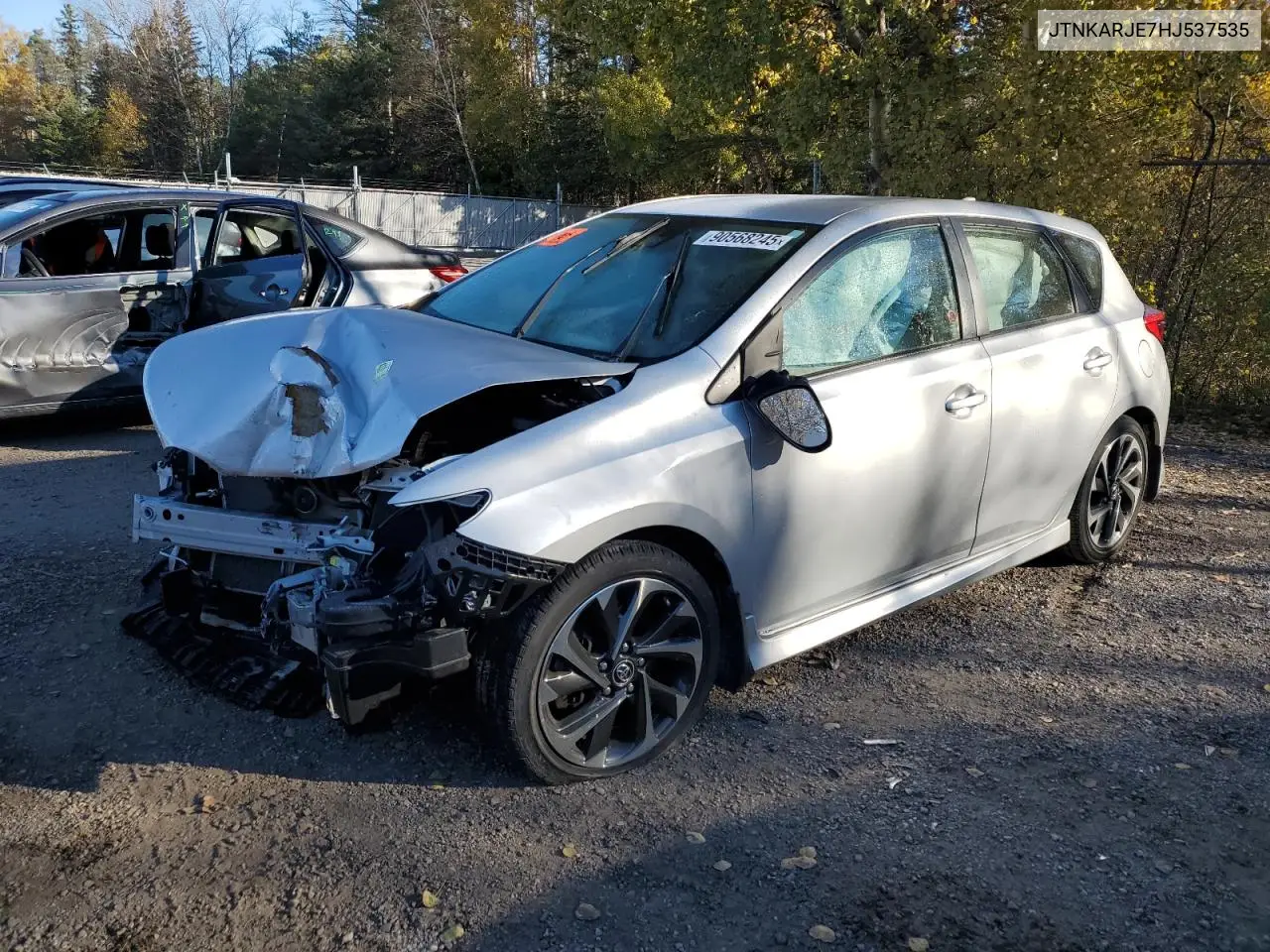 JTNKARJE7HJ537535 2017 Toyota Corolla Im