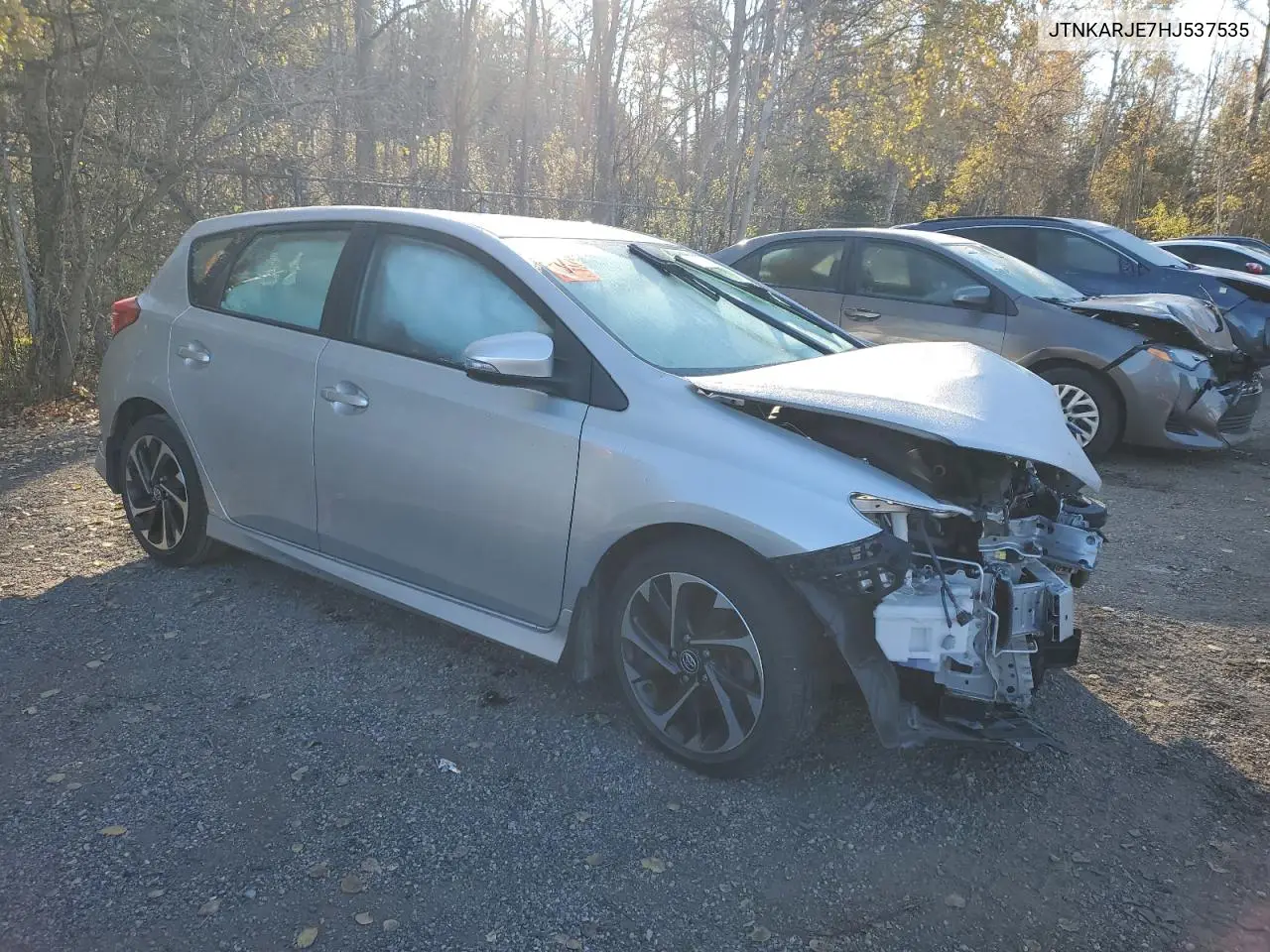 JTNKARJE7HJ537535 2017 Toyota Corolla Im
