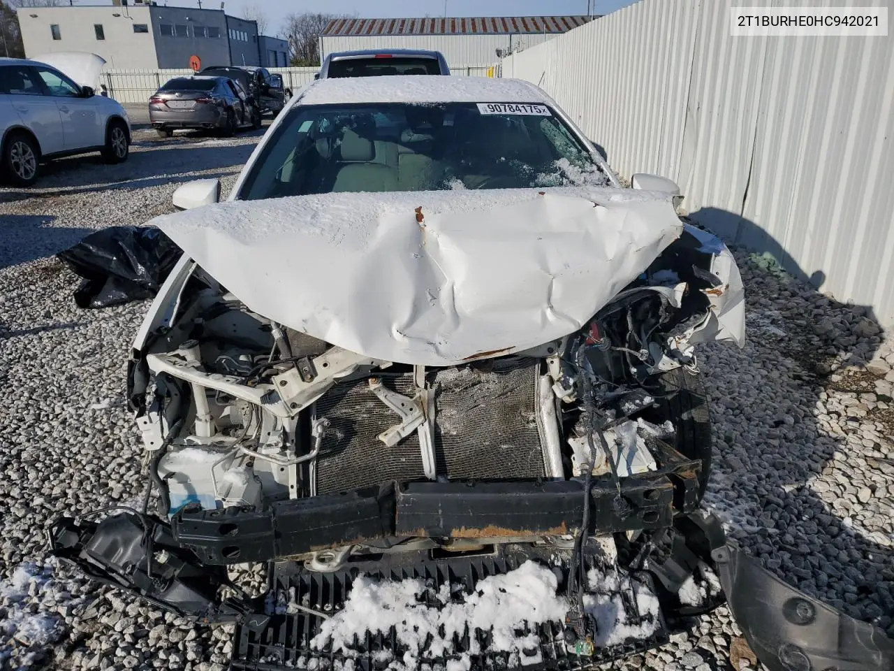 2T1BURHE0HC942021 2017 Toyota Corolla L