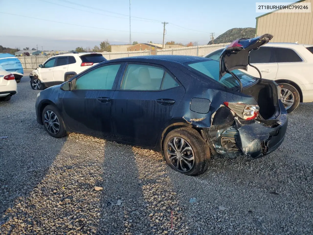 2T1BURHE9HC799246 2017 Toyota Corolla L