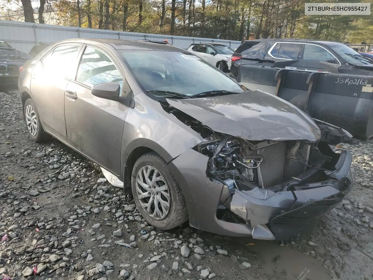 2T1BURHE5HC955427 2017 Toyota Corolla L