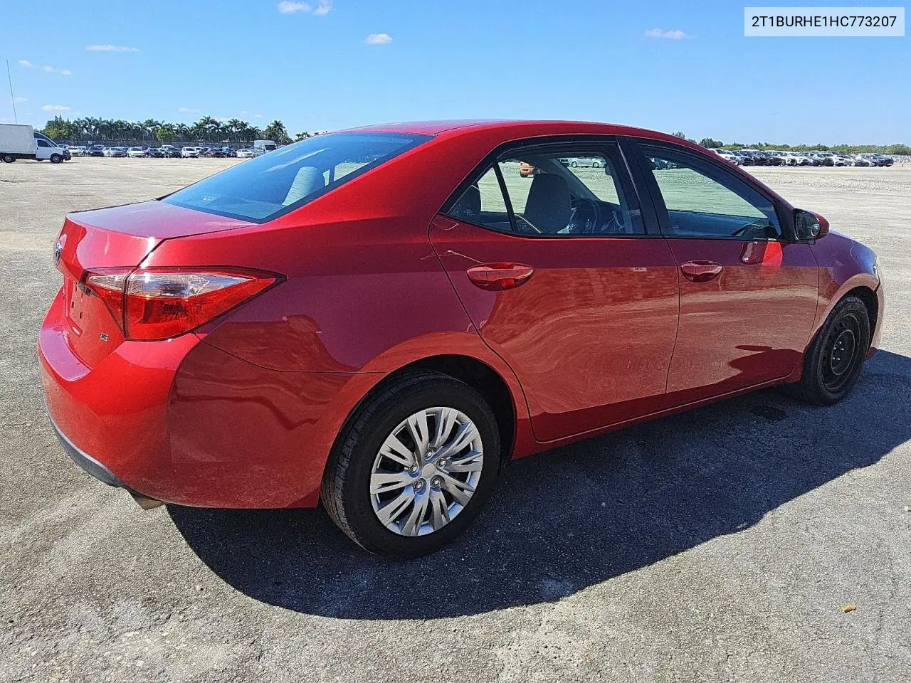 2T1BURHE1HC773207 2017 Toyota Corolla L