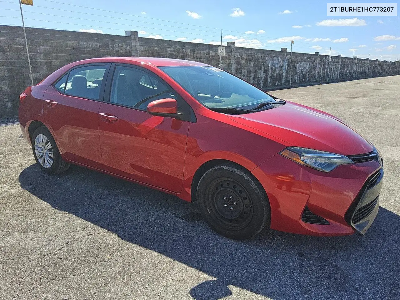 2T1BURHE1HC773207 2017 Toyota Corolla L