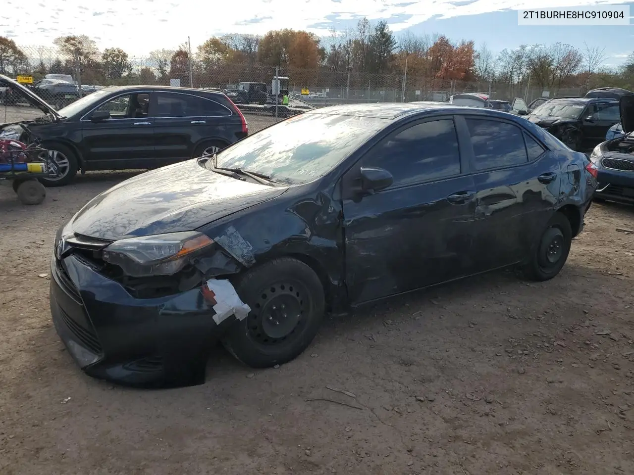 2T1BURHE8HC910904 2017 Toyota Corolla L