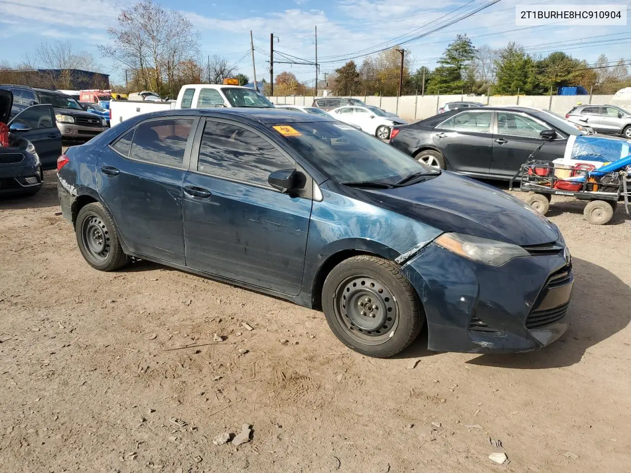 2T1BURHE8HC910904 2017 Toyota Corolla L