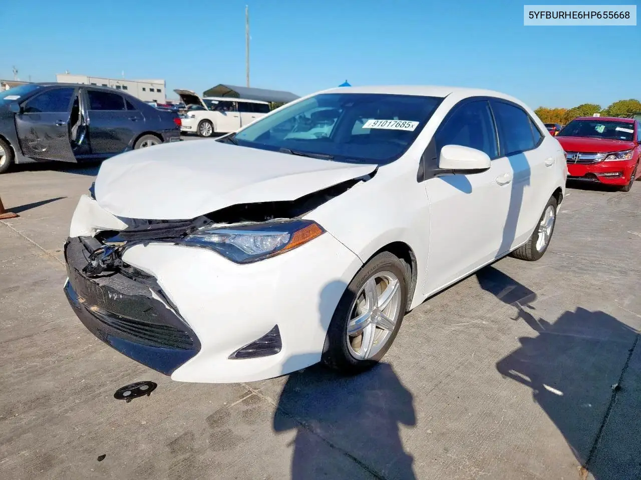 5YFBURHE6HP655668 2017 Toyota Corolla L