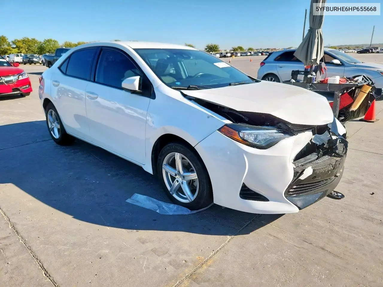 5YFBURHE6HP655668 2017 Toyota Corolla L